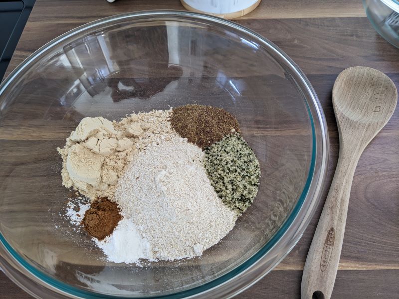 banana protein muffins ingredients